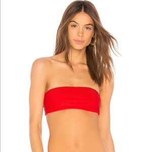 Frankie’s bikinis Scarlett top (red)